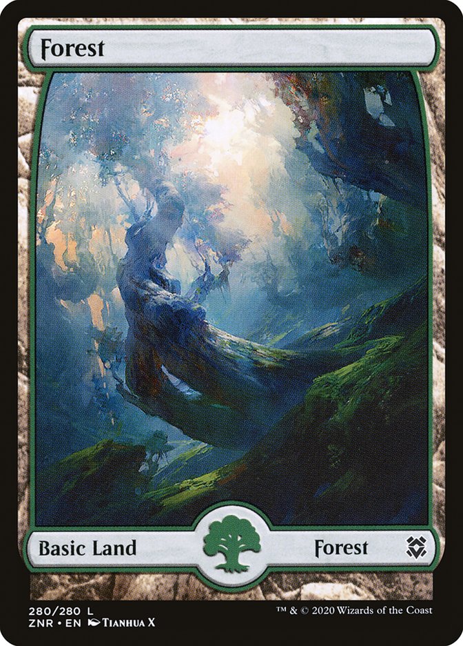 Forest (280) [Zendikar Rising] | Black Swamp Games