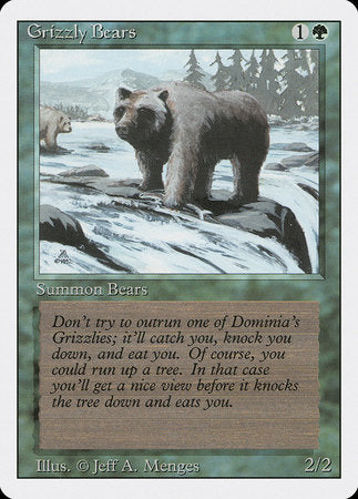 Grizzly Bears [Revised Edition] | Black Swamp Games