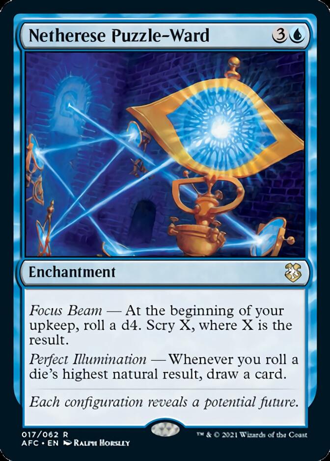 Netherese Puzzle-Ward [Dungeons & Dragons: Adventures in the Forgotten Realms Commander] | Black Swamp Games