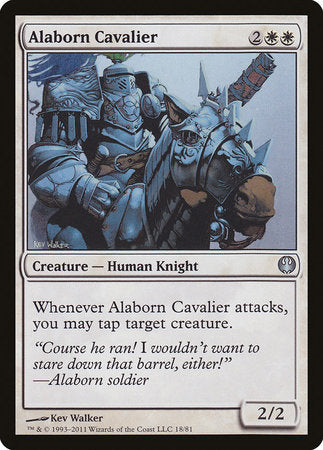 Alaborn Cavalier [Duel Decks: Knights vs. Dragons] | Black Swamp Games