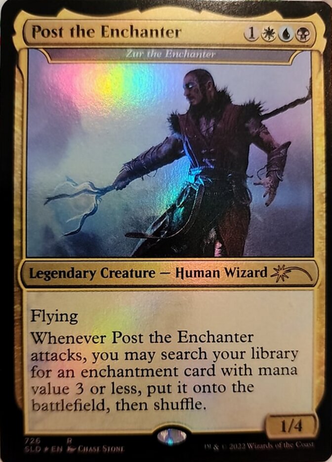 Zur the Enchanter - Post the Enchanter [Secret Lair Drop Promos] | Black Swamp Games