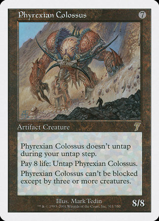 Phyrexian Colossus [Seventh Edition] | Black Swamp Games