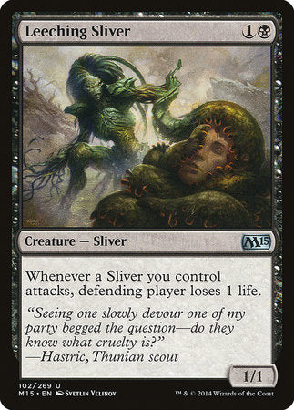 Leeching Sliver [Magic 2015] | Black Swamp Games