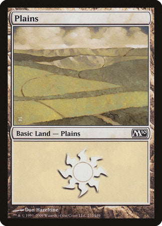 Plains (232) [Magic 2010] | Black Swamp Games