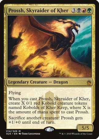 Prossh, Skyraider of Kher [Masters 25] | Black Swamp Games