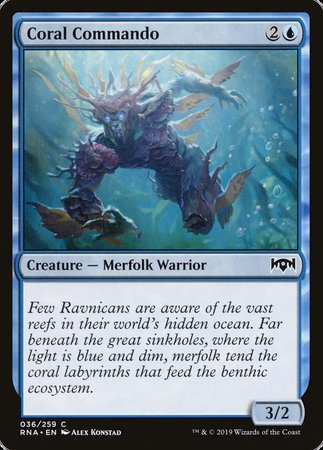 Coral Commando [Ravnica Allegiance] | Black Swamp Games