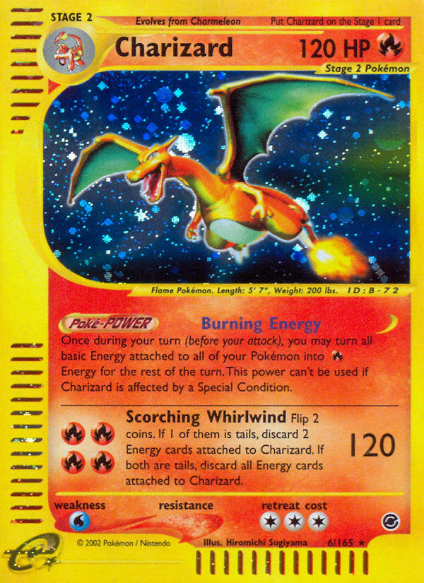 Charizard (6/165) [Expedition: Base Set] | Black Swamp Games
