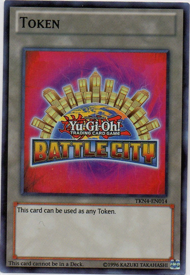 Yu-Gi-Oh! Battle City Token [TKN4-EN014] Super Rare | Black Swamp Games