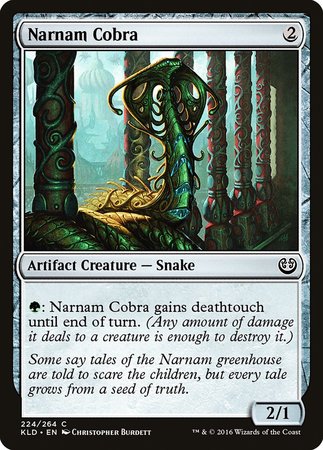 Narnam Cobra [Kaladesh] | Black Swamp Games