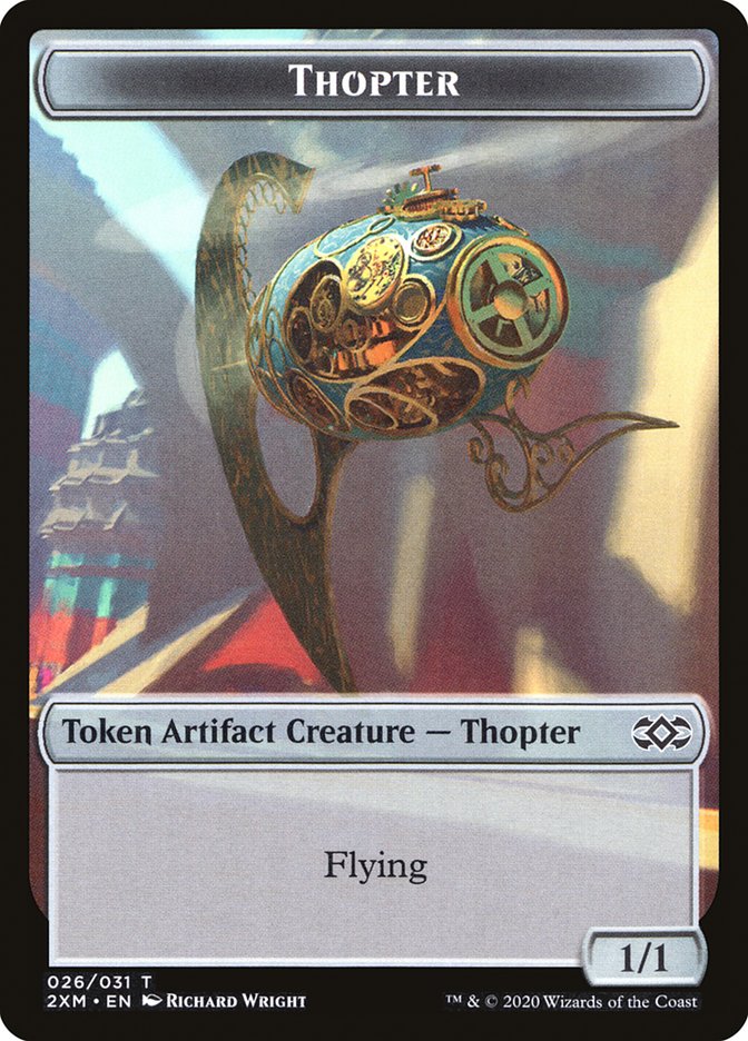 Thopter (026/031) [Double Masters Tokens] | Black Swamp Games