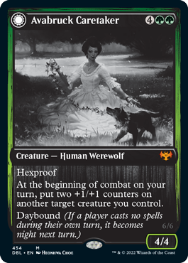 Avabruck Caretaker // Hollowhenge Huntmaster [Innistrad: Double Feature] | Black Swamp Games