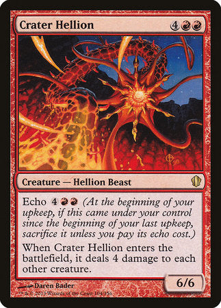 Crater Hellion [Commander 2013] | Black Swamp Games