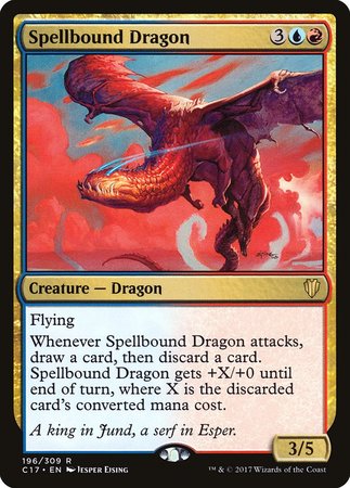 Spellbound Dragon [Commander 2017] | Black Swamp Games