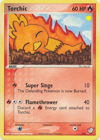 Torchic (3/5) [Kids WB Promos] | Black Swamp Games