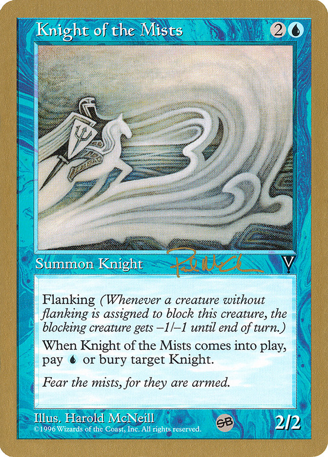 Knight of the Mists (Paul McCabe) (SB) [World Championship Decks 1997] | Black Swamp Games