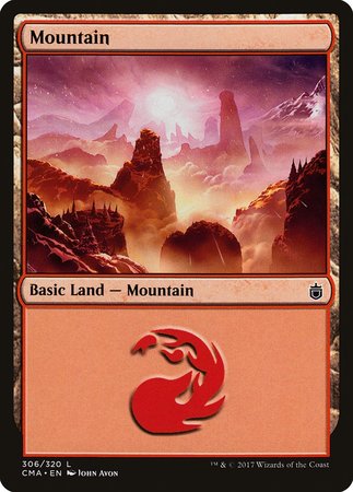 Mountain (306) [Commander Anthology] | Black Swamp Games