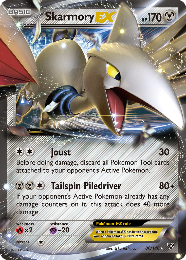 Skarmory EX (80/146) [XY: Base Set] | Black Swamp Games