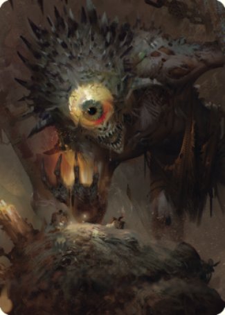 Nothic Art Card [Commander Legends: Battle for Baldur's Gate Art Series] | Black Swamp Games