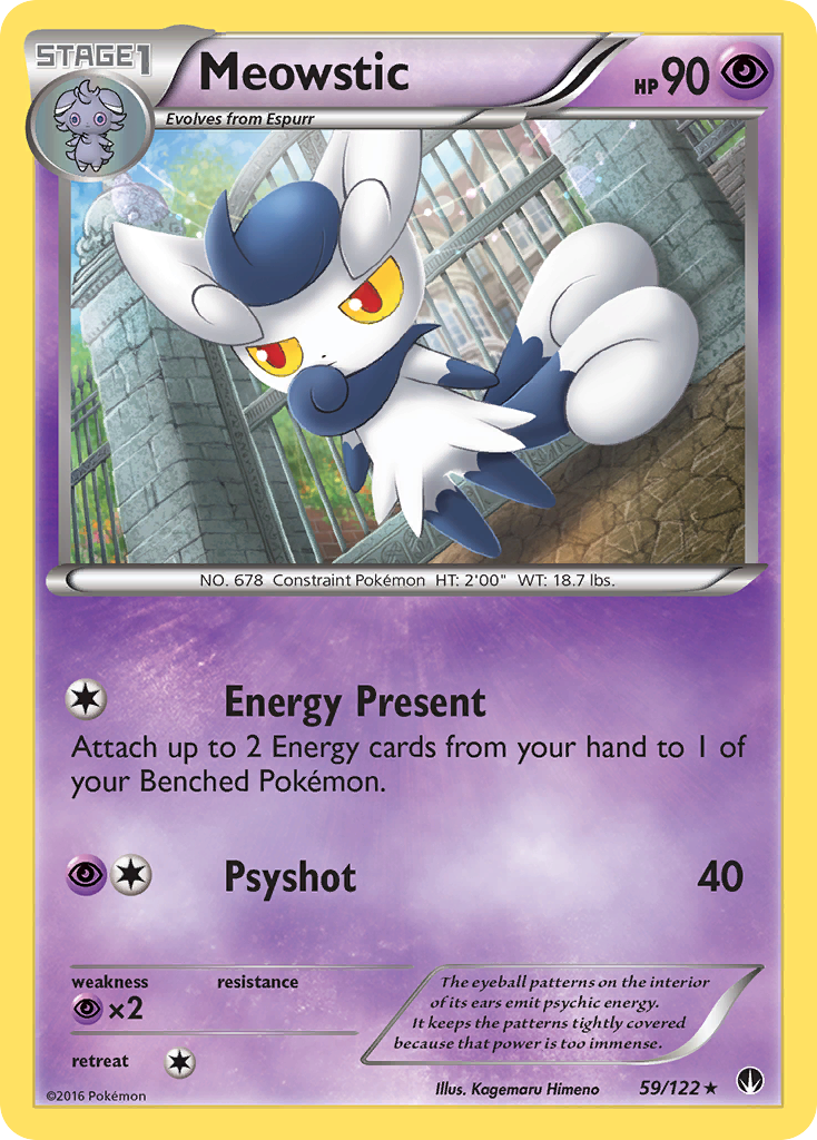 Meowstic (59/122) [XY: BREAKpoint] | Black Swamp Games