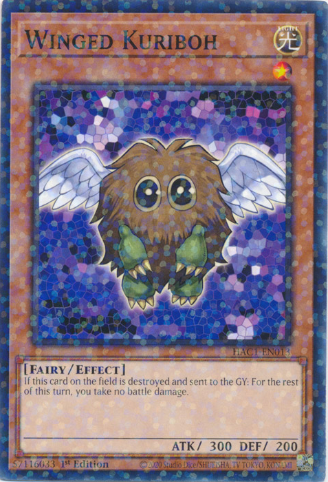 Winged Kuriboh (Duel Terminal) [HAC1-EN013] Common | Black Swamp Games