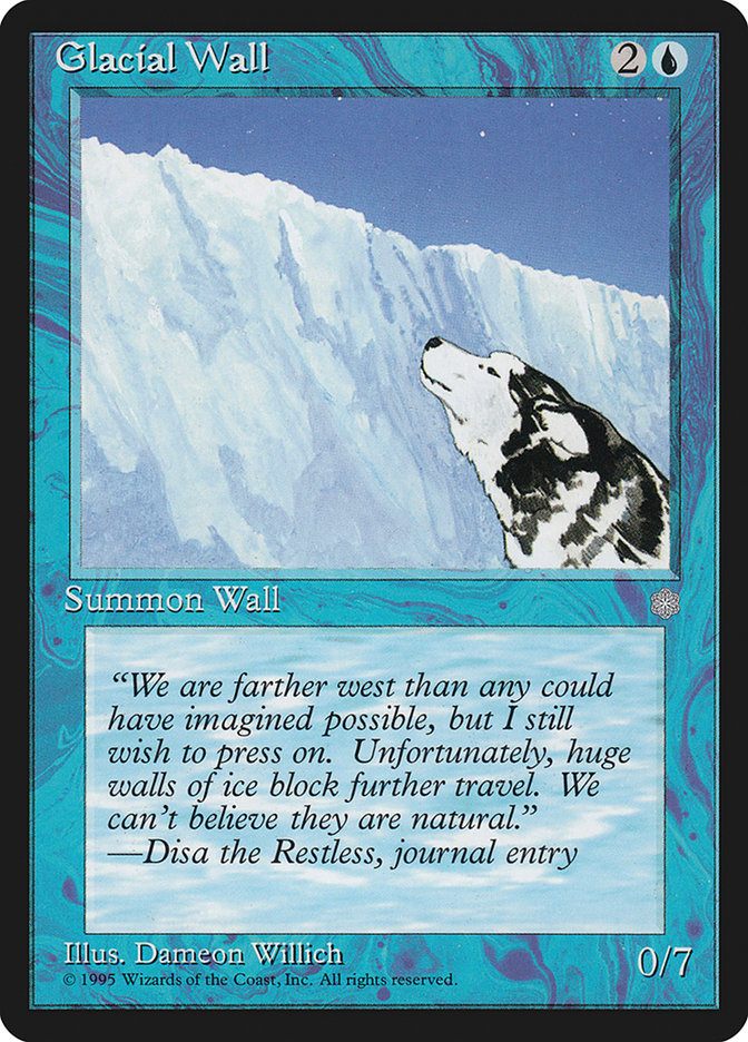 Glacial Wall [Ice Age] | Black Swamp Games
