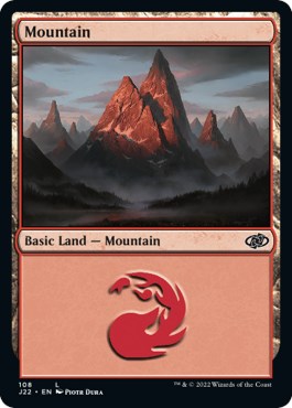 Mountain (108) [Jumpstart 2022] | Black Swamp Games