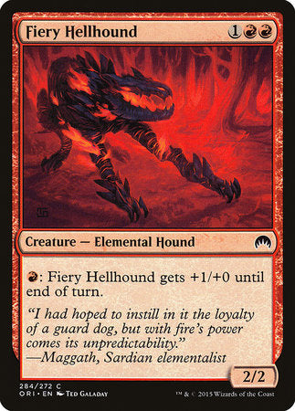 Fiery Hellhound [Magic Origins] | Black Swamp Games