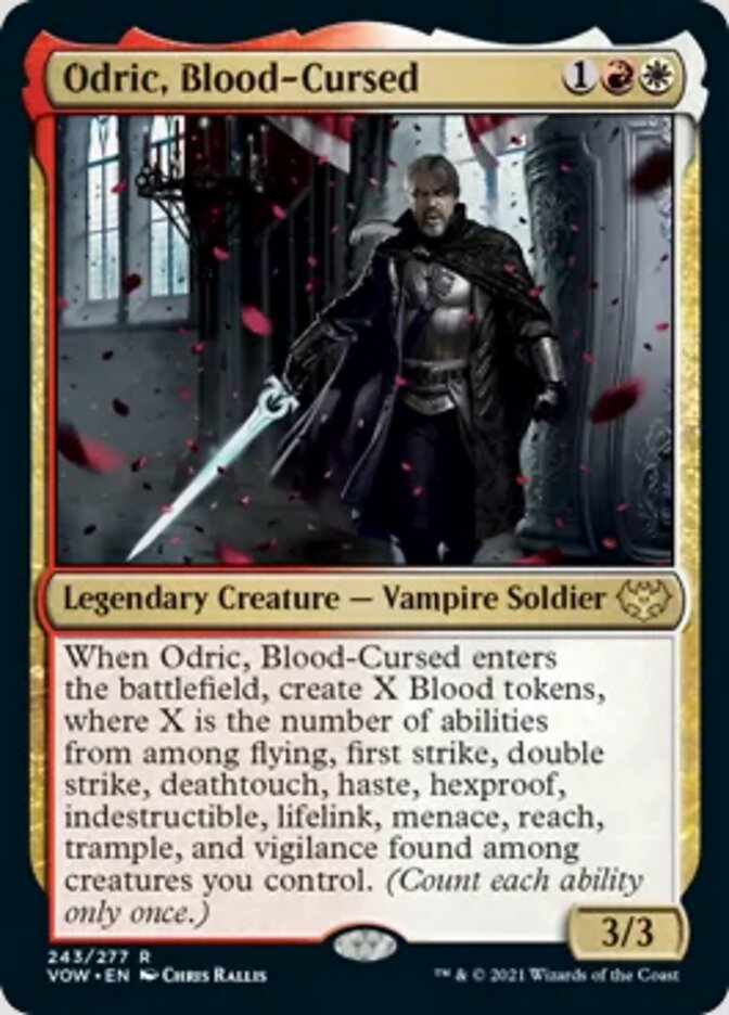 Odric, Blood-Cursed [Innistrad: Crimson Vow] | Black Swamp Games