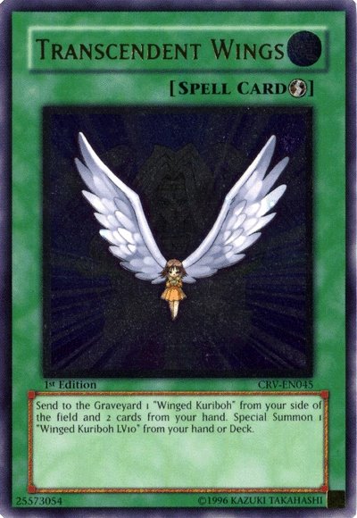 Transcendent Wings [CRV-EN045] Ultimate Rare | Black Swamp Games