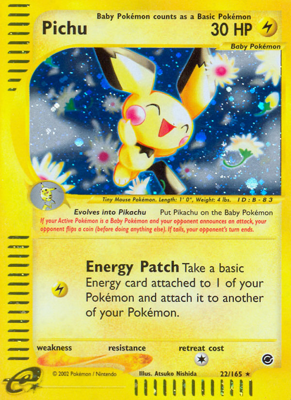 Pichu (22/165) [Expedition: Base Set] | Black Swamp Games