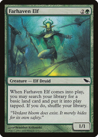 Farhaven Elf [Shadowmoor] | Black Swamp Games