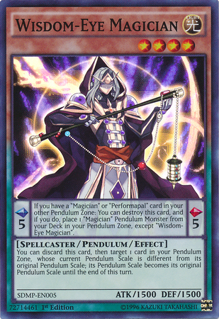 Wisdom-Eye Magician [SDMP-EN005] Super Rare | Black Swamp Games