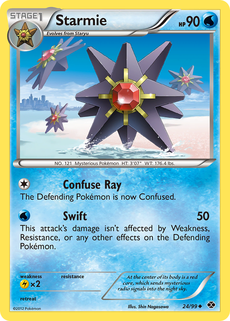 Starmie (24/99) [Black & White: Next Destinies] | Black Swamp Games