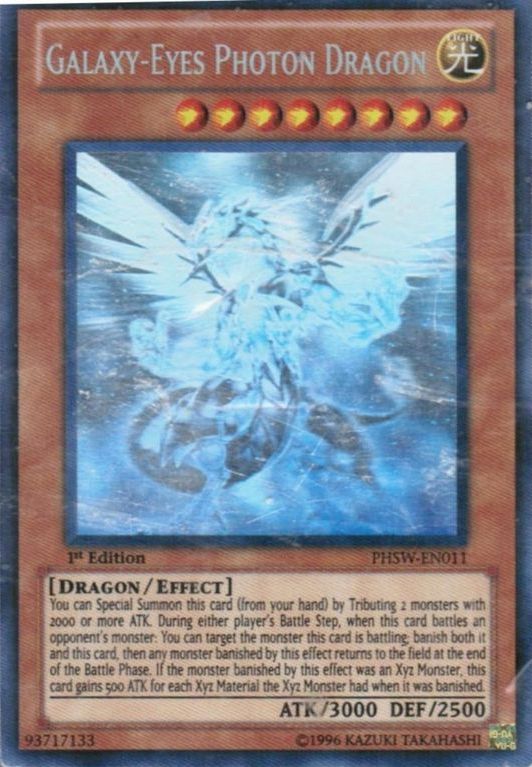 Galaxy-Eyes Photon Dragon [PHSW-EN011] Ghost Rare | Black Swamp Games