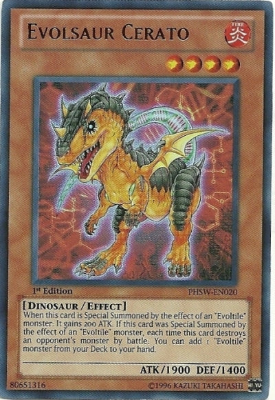 Evolsaur Cerato [PHSW-EN020] Ultra Rare | Black Swamp Games