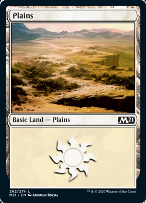 Plains (262) [Core Set 2021] | Black Swamp Games