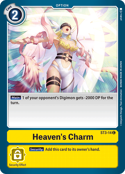 Heaven's Charm [ST3-14] [Starter Deck: Heaven's Yellow] | Black Swamp Games