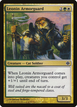 Leonin Armorguard [Alara Reborn] | Black Swamp Games