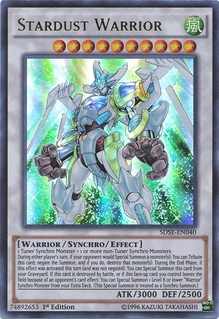 Stardust Warrior [SDSE-EN040] Ultra Rare | Black Swamp Games