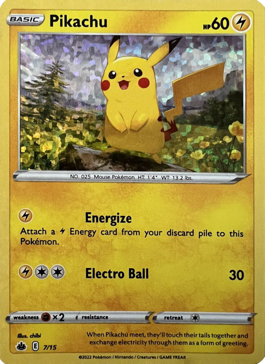 Pikachu (7/15) [McDonald's Promos: Match Battle] | Black Swamp Games