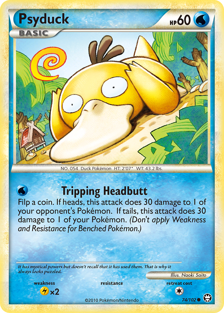 Psyduck (74/102) [HeartGold & SoulSilver: Triumphant] | Black Swamp Games