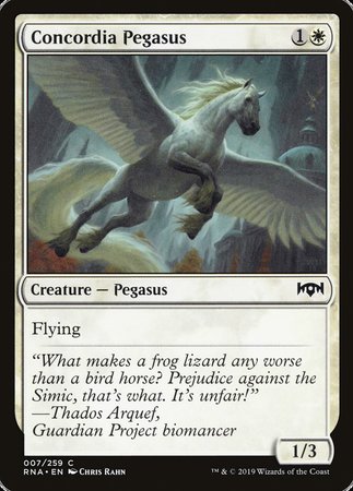 Concordia Pegasus [Ravnica Allegiance] | Black Swamp Games