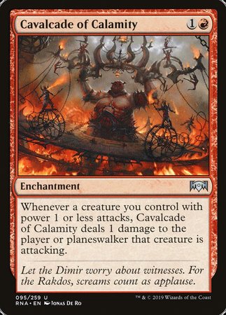 Cavalcade of Calamity [Ravnica Allegiance] | Black Swamp Games