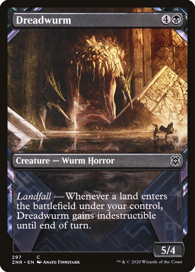 Dreadwurm (Showcase) [Zendikar Rising] | Black Swamp Games