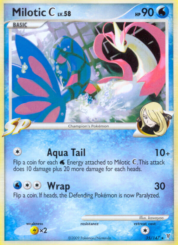 Milotic C (35/147) (Theme Deck Exclusive) [Platinum: Supreme Victors] | Black Swamp Games