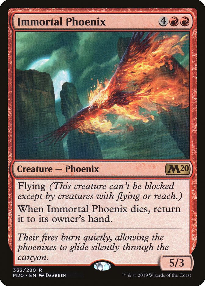 Immortal Phoenix [Core Set 2020] | Black Swamp Games