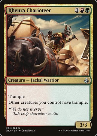 Khenra Charioteer [Amonkhet] | Black Swamp Games