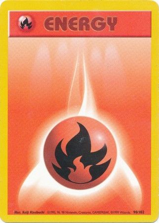 Fire Energy (98/102) [Base Set Unlimited] | Black Swamp Games