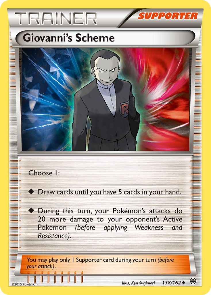 Giovanni's Scheme (138/162) [XY: BREAKthrough] | Black Swamp Games