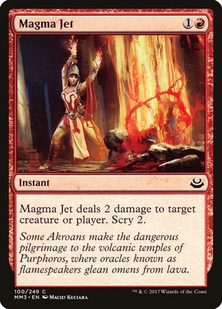 Magma Jet [Modern Masters 2017] | Black Swamp Games